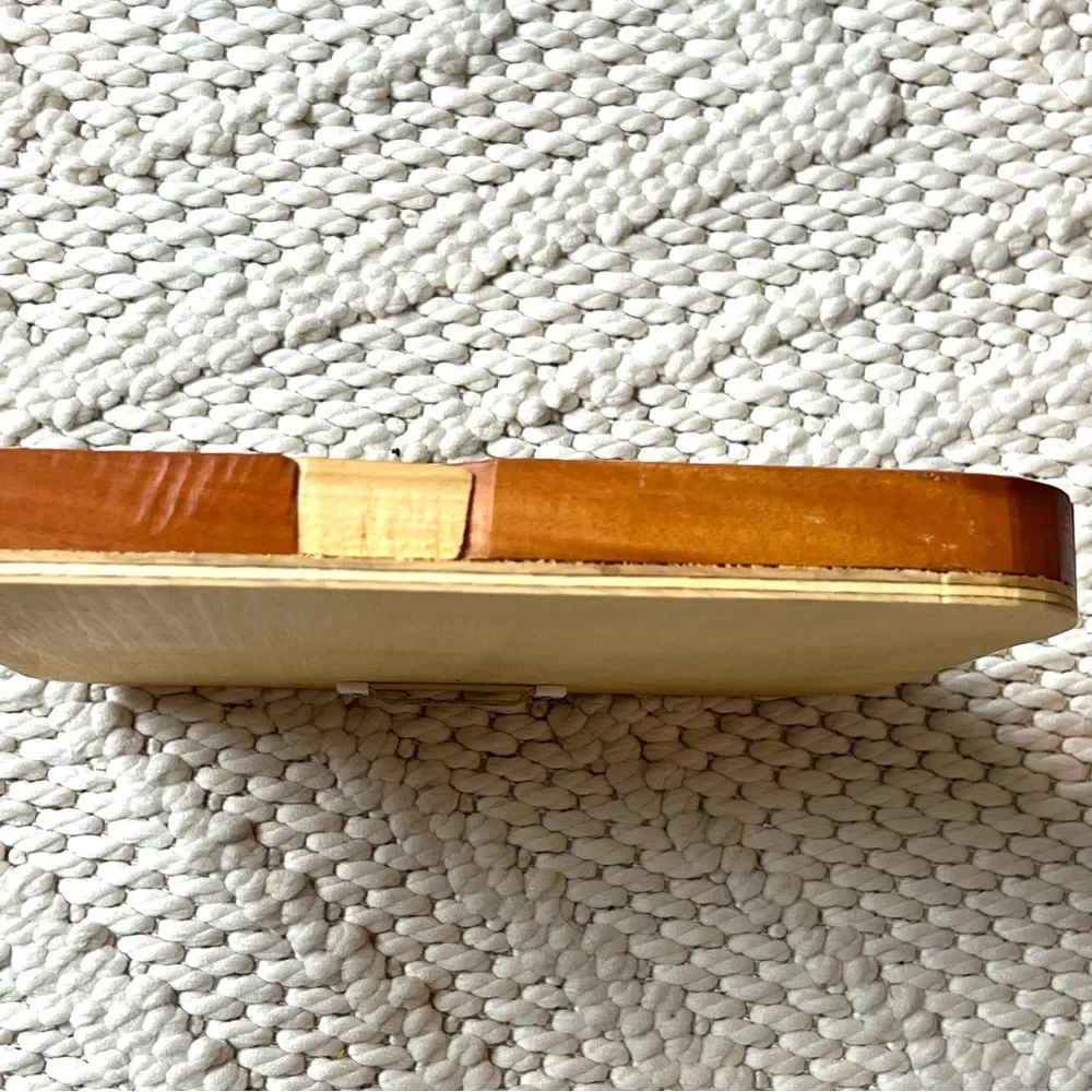 INTARSIA Wood Wall Art Nautical Boat Coastal Design from the Maldives RARE
